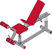 Изключително качествени лежанки 38 от JK Fitness Изключително качествени лежанки 38